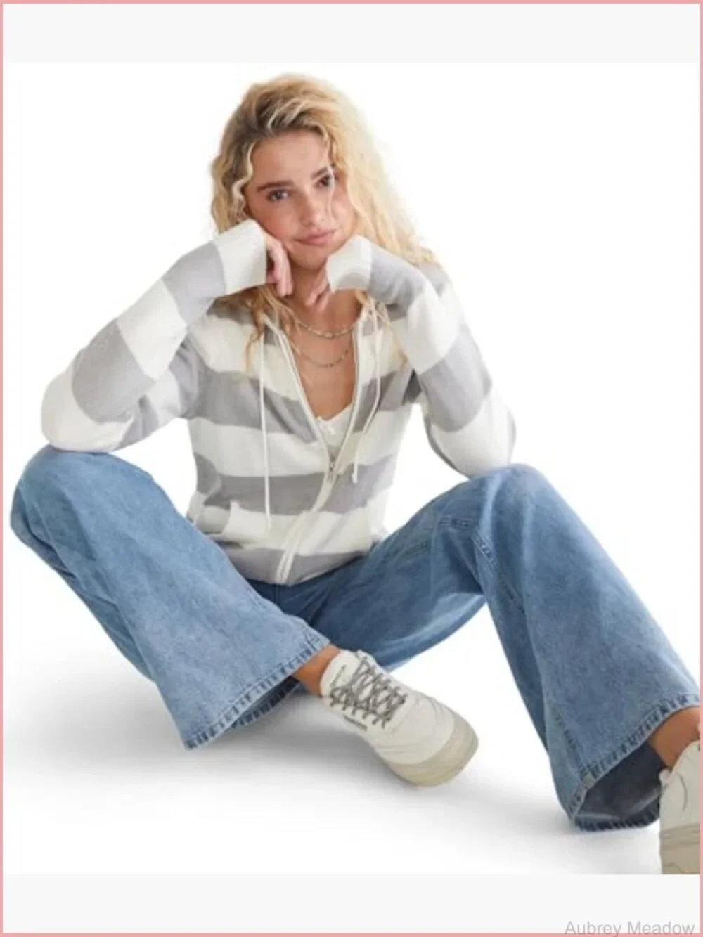 Long Sleeve Hooded Cable Knit Cardigan with Pockets